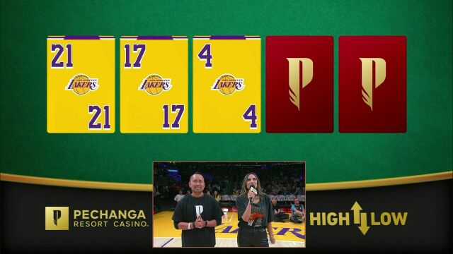 NBA常规赛：骑士vs湖人第3节英文原声回放