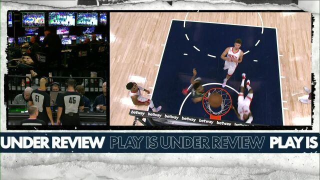 NBA常规赛：火箭vs森林狼第3节英文原声回放