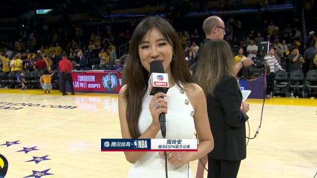 前方连线周玲安：沃尔对自己的状态非常乐观 非常感谢中国球迷的支持