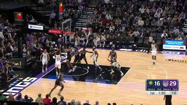 平地一声雷 米切尔连线蒙克飞天暴扣