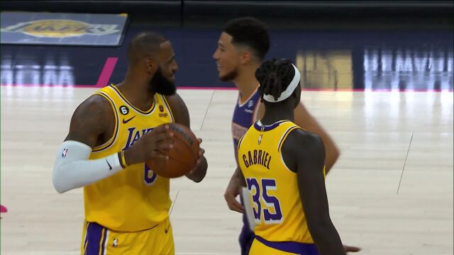 NBA季前赛：太阳vs湖人第1节原声解说回放