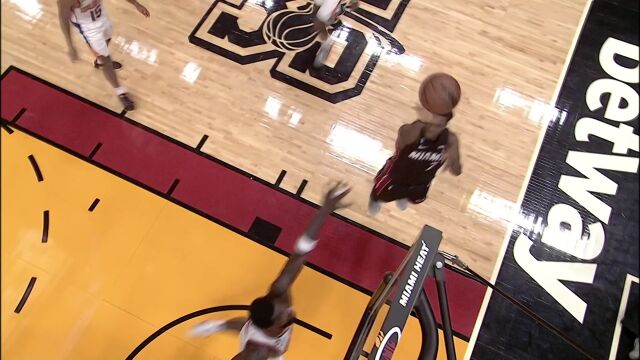NBA常规赛：太阳vs热火第3节英文原声回放