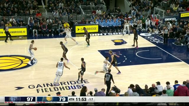 提前进入垃圾时间？贝恩不依不饶强势三分二连击