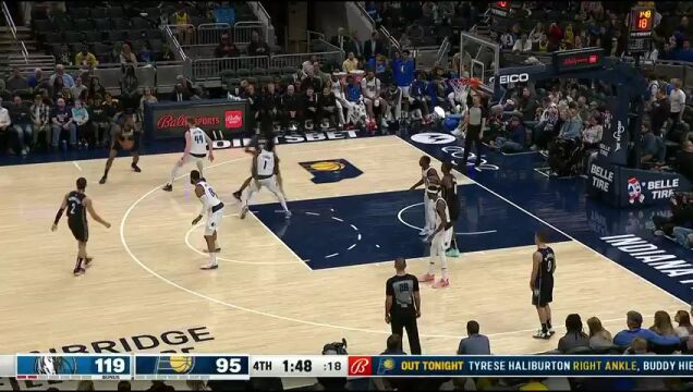 独行侠vs步行者第4节中文解说回放