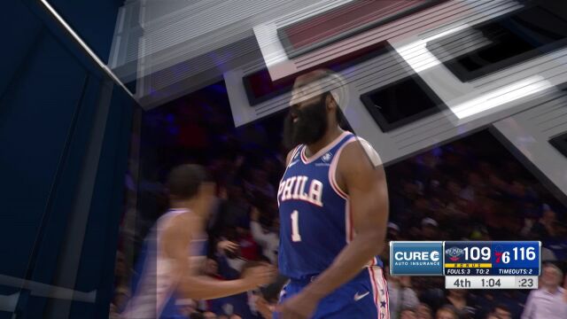 鹈鹕111-120费城 登帝组合合砍69分复仇鹈鹕