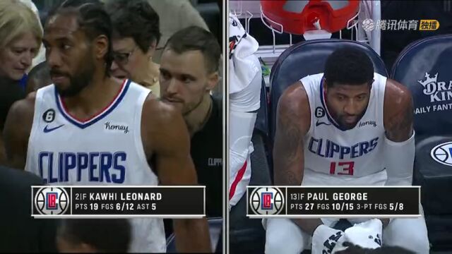  NBA常规赛：快船vs步行者第3节英文原声回放