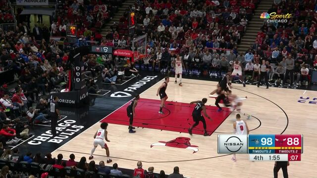 NBA常规赛：魔术vs公牛第4节中文解说回放