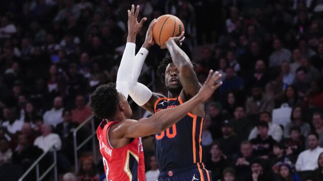 鹈鹕106-128尼克斯 尼克斯豪取五连胜