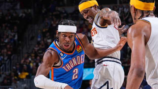 NBA雷霆101-99终结掘金9连胜