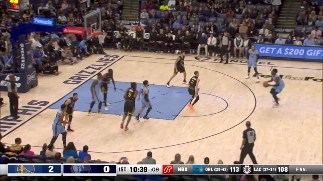 到底哪边是勇士？ 灰熊开局连中3记三分