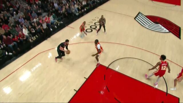 欧洲中锋名不虚传！努尔基奇抛射+外线三分展柔和手感