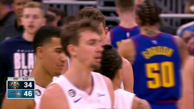 掘金vs魔术第2节英文原声回放