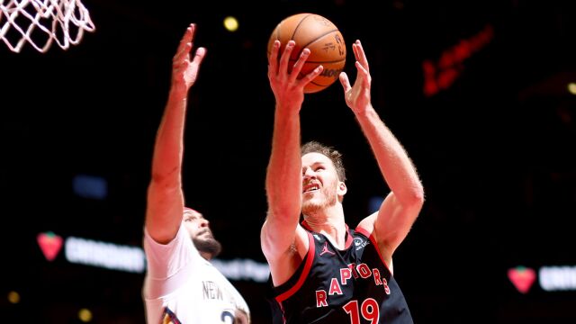 珀尔特尔vs鹈鹕集锦 全场21+18制霸攻防再取大号两双