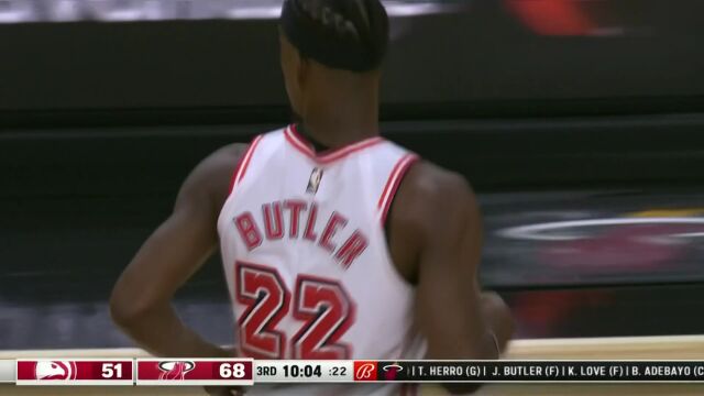 八百里加急！乐福快速上球巴特勒反击打你措手不及