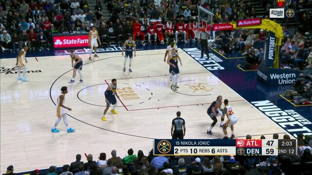 展现出色手感 亨特内突外投稳住局势