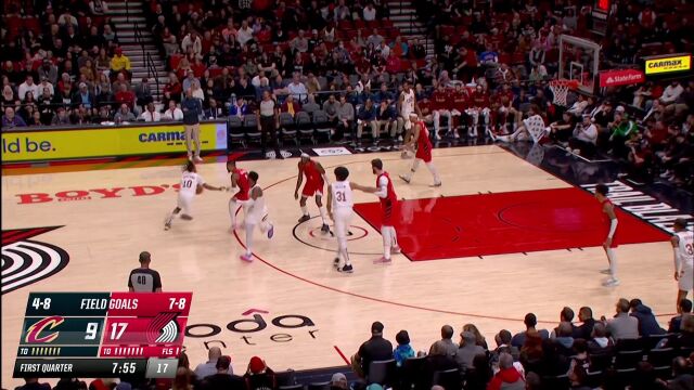 吸引火力送出默契配合 加兰助飞艾伦空接暴扣