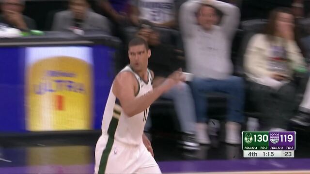 到此为止吧 洛佩兹三分出手又稳又准杀死比赛