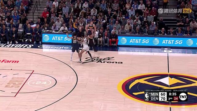 森林狼vs掘金第3节中文解说回放