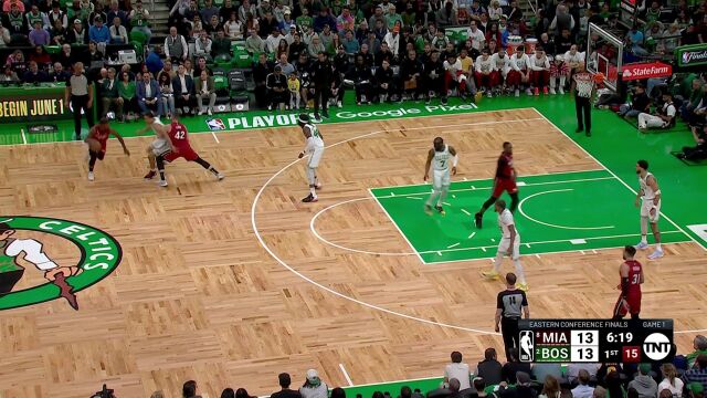 热火绝对主心骨！巴特勒打满首节拿下12分