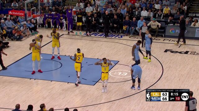 湖人vs灰熊英文原声全场回放