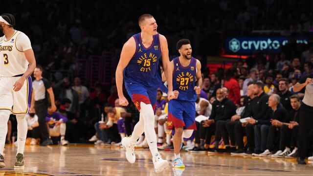 掘金119-108湖人 穆雷半场30分 掘金3-0拿到系列赛点