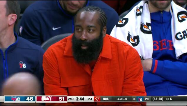 NBA常规赛：76人vs老鹰中文解说全场回放