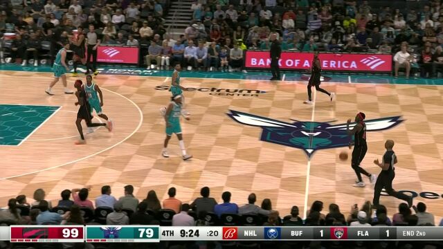 猛龙vs黄蜂第4节中文解说回放