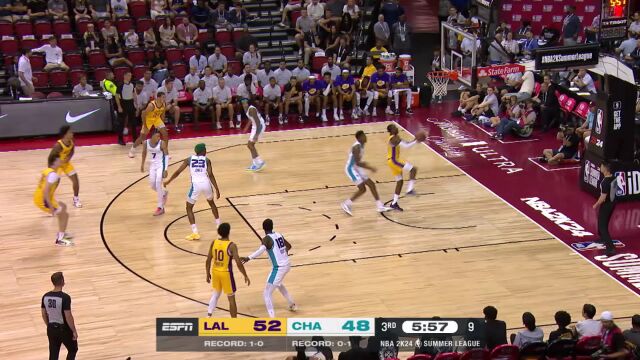 湖人93-75黄蜂 湖人五人上双轻取黄蜂