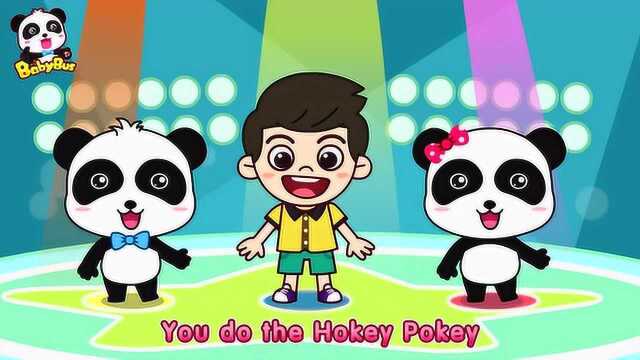 宝宝巴士:Hokey Pokey 经典英文儿歌幼儿动画童谣