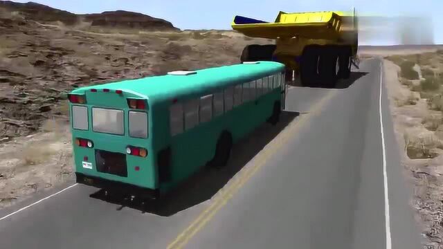 BeamNG:采矿巨型卡车经历地狱般碰撞测试,飞跃岩浆、断桥、悬崖