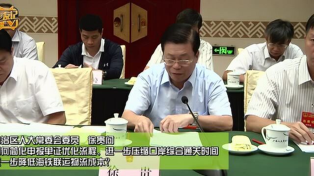 区人大常委会专题询问自治区人民政府优化我区营商环境工作情况