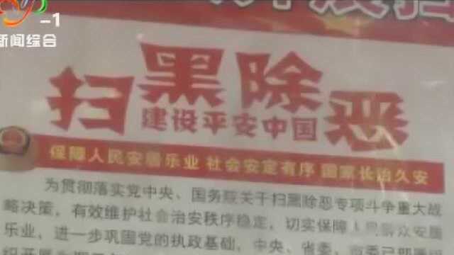 打黑进行时江夏区郑店街:多形式宣传打黑除恶让村民知晓参与