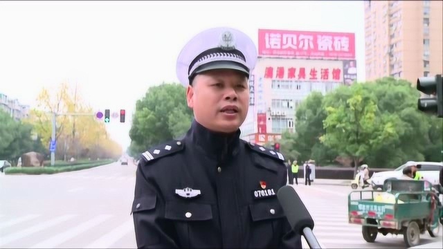 县公安局交警大队教导员 杨东升