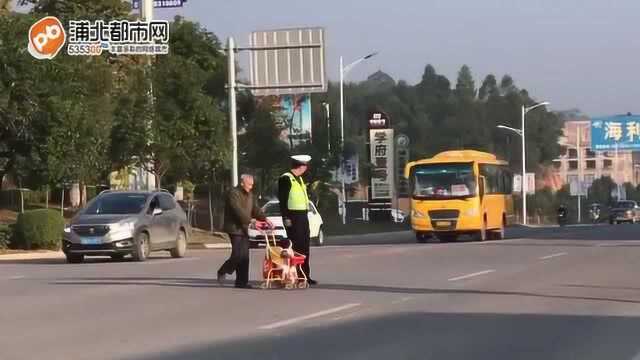 浦北最美交警,大家应学习的榜样