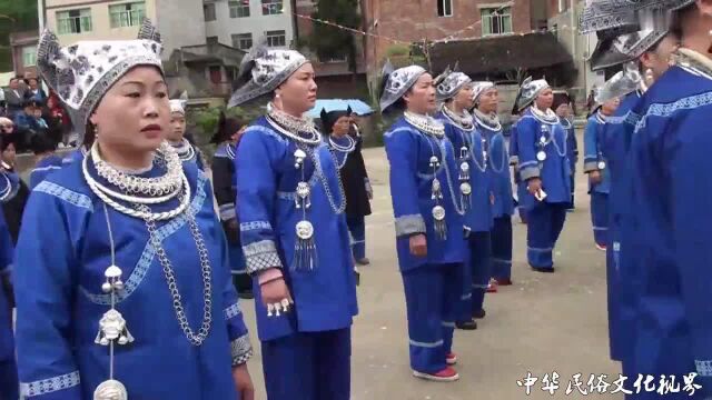 贵州黔东南三穗县民俗芦笙节,苗族千百年来的民族传统节日