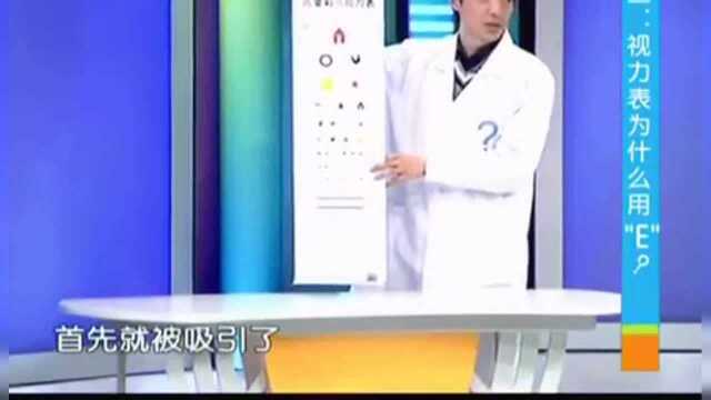 视力表测试为什么用字母E现在终于明白了