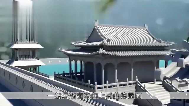 在古代,建筑物的屋顶为什么都有翘起的飞檐?