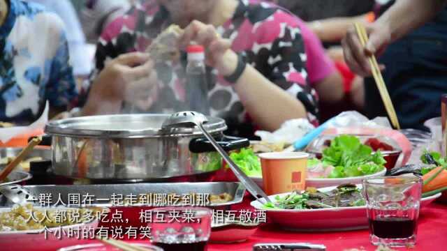 走到哪吃到哪!天河这个小区的百家宴真热闹