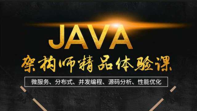 java高级进阶视频 大型公司面试必答之数据结构与算法