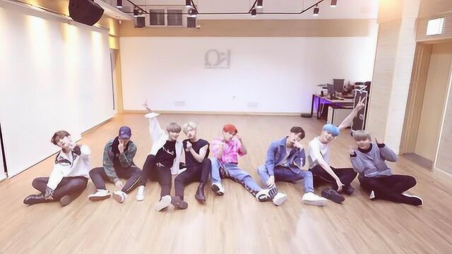 ATEEZ《WAVE》舞蹈练舞室镜像版,酷帅活泼