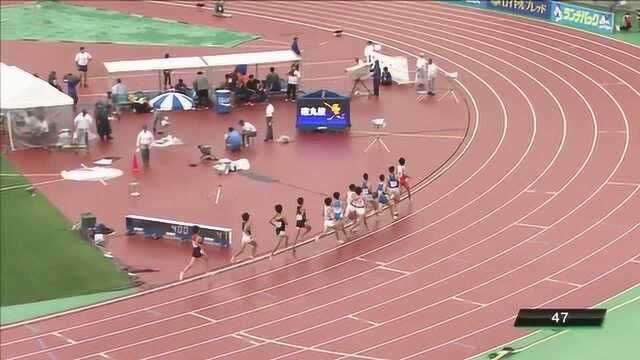 男子 1500m的比赛