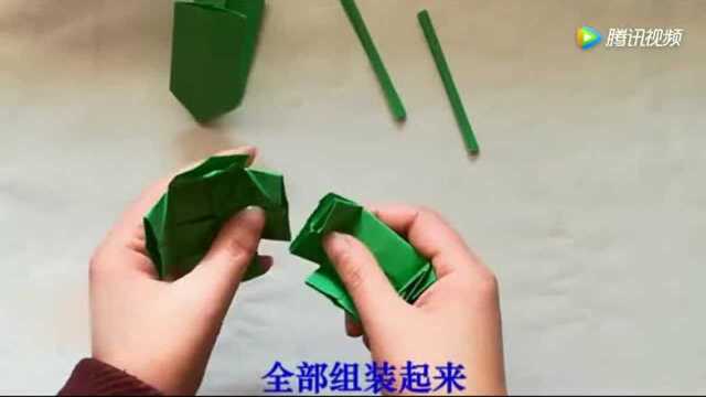 手工制作第2部分,折纸小学生书包简单易学,关键小孩子都喜欢