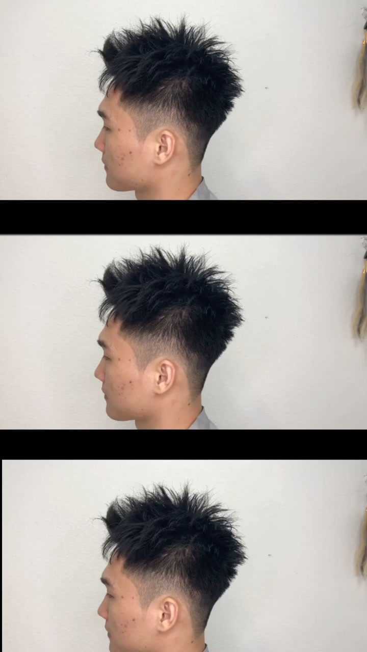 男神碎盖#钢夹烫