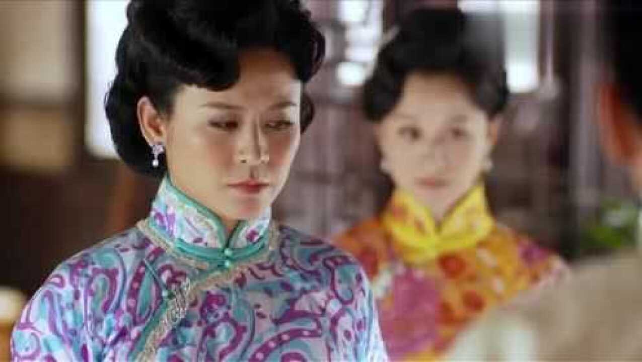 爱情悠悠药草香:六姨太用脚绊太太,采薇救下太太,自己却摔伤_高清1080