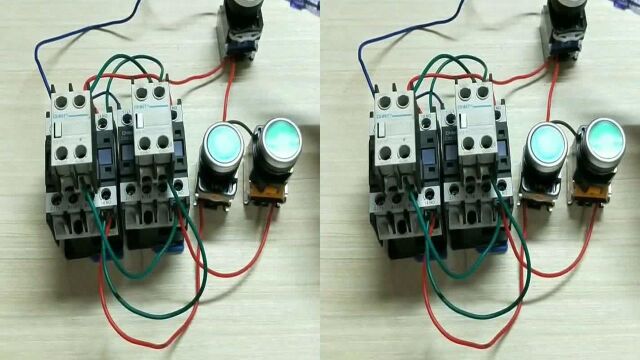 电工基本功三相电机正反转控制电路的接线方法和讲解,长见识了