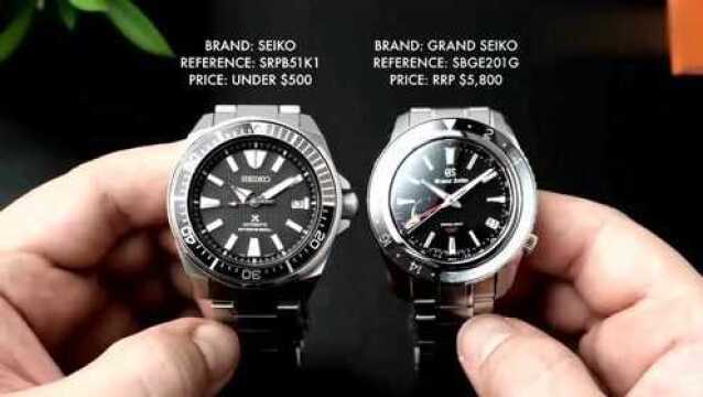 开箱:日本高端腕表怎么样?精工seiko手表 VS 劳力士!