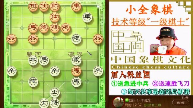 象棋:教你右象弃马局 快速用好弃马套路 秒杀公园棋友称霸小区