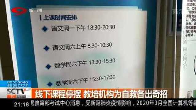 你知道疫情对教育培训机构冲击有多大?记者实地探访结果令人震惊