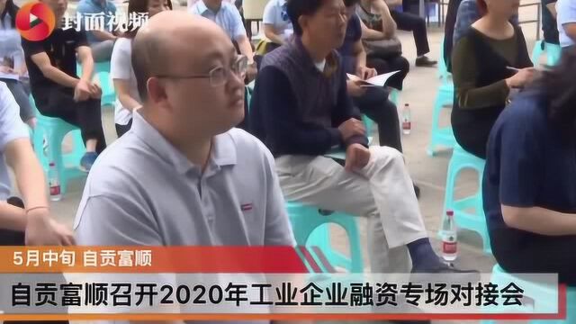 自贡富顺召开2020年工业企业融资专场对接会 40户工业企业急需融资