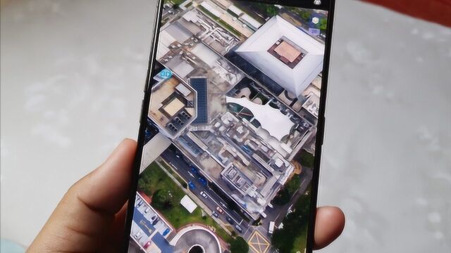 手机3D实景地球图,打开找到你家,可清晰看到屋顶、院子